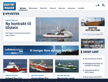 Tablet Screenshot of maritimt.com